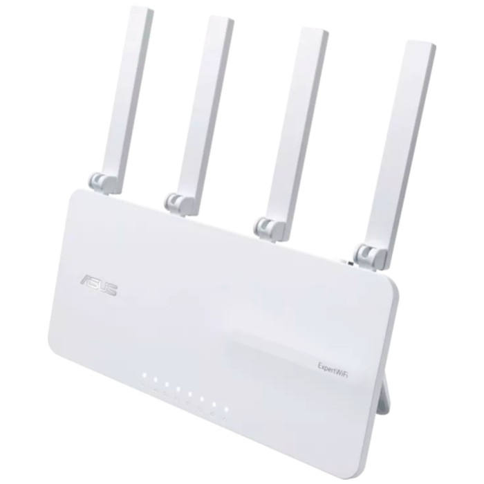 Usmerjevalnik brezžični Asus ExpertWiFi EBR63 WiFi6E 802.11ax AX3000 4xLAN+WAN 4x antena (90IG0870-MO3C00)