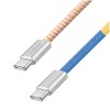 Kabel USB-C (m) => USB-C (m) 2.0 1,0m 60W 3A/20V 480Mbps pletenj ovoj pisan LogiLink (CU0482) LOGILINK Kabel USB-C (m) => USB-C (m) 2.0 1,0m 60W 3A/20V 480Mbps pletenj ovoj pisan LogiLink (CU0482)