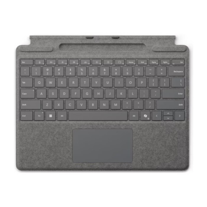 Tipkovnica za MICROSOFT Surface Pro 9/10 Type Cover z držalom za Slim Pen platinum Tipkovnica za MICROSOFT Surface Pro 9/10 Type Cover z držalom za Slim Pen platinum