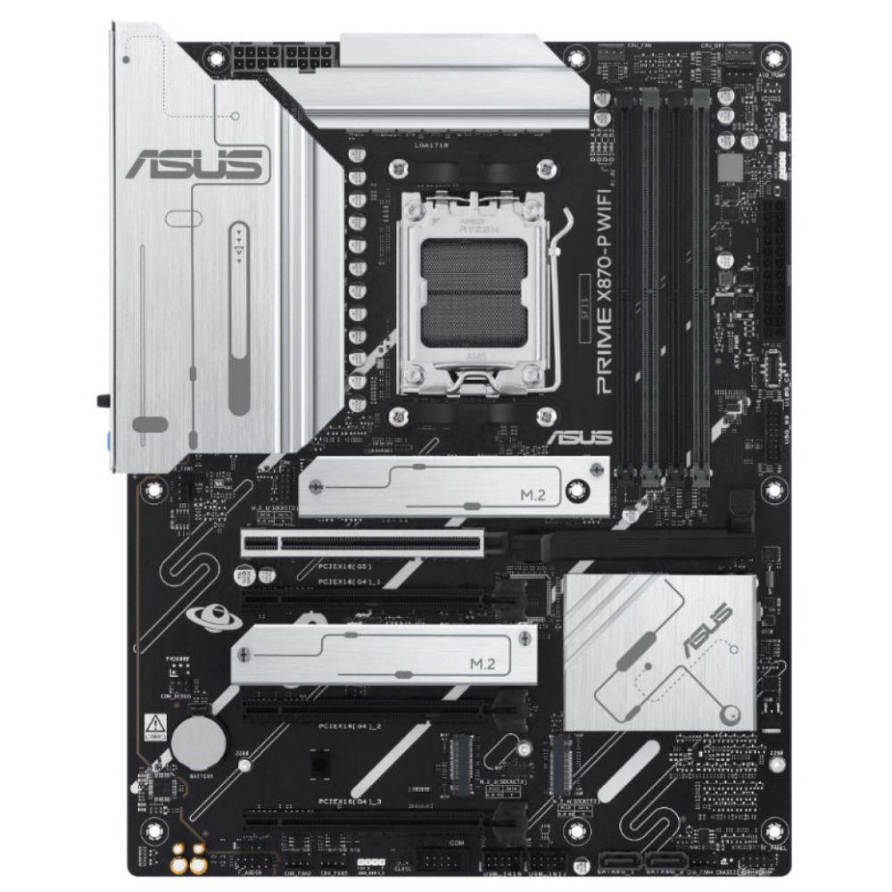 Osnovna plošča AM5 Asus Prime X870-P WiFi ATX 1xHDMI ASUS Osnovna plošča AM5 Asus Prime X870-P WiFi ATX 1xHDMI