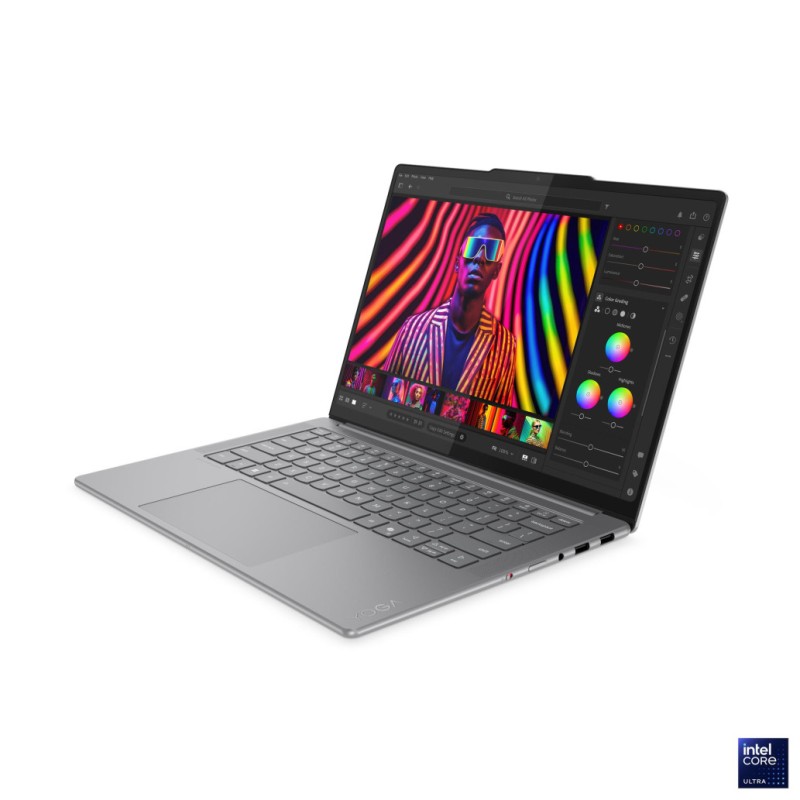 Prenosnik Lenovo 36,8 cm (14,5) Yoga Pro 7 3000x1876 OLED na dotik 500nit 120Hz Ultra 9-285H/32GB/SSD1TB/BL/FP/ALU/Intel Arc 140T/Win11Home (83KF000FSC) Lenovo Prenosnik Lenovo 36,8 cm (14,5) Yoga Pro 7 3000x1876 OLED na dotik 500nit 120Hz Ultra 9-285H/32GB/SSD1TB/BL/FP/ALU/Intel Arc 140T/Win11Home (83KF000FSC)