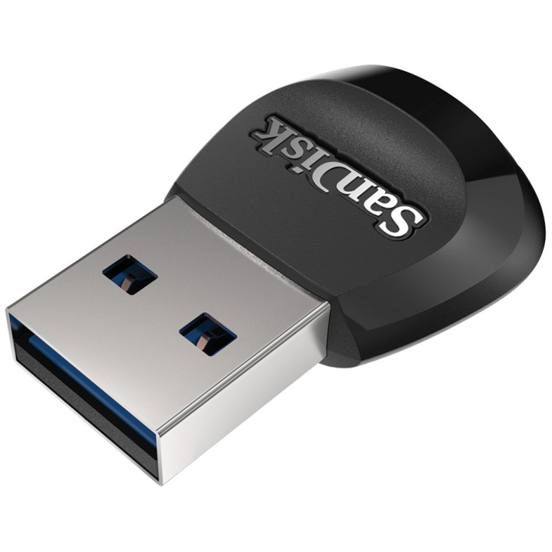 Zunanji čitalec kartic Sandisk Mobile Mata USB 3.0 za za microSD črn (SDDR-B531-GN6NN) SANDISK Zunanji čitalec kartic Sandisk Mobile Mata USB 3.0 za za microSD črn (SDDR-B531-GN6NN)