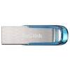 Spominski ključek 32GB USB 3.0 Sandisk Ultra Flair 150MB/s - kovinski/brez pokrovčka/srebrn (SDCZ73-032G-G46B)