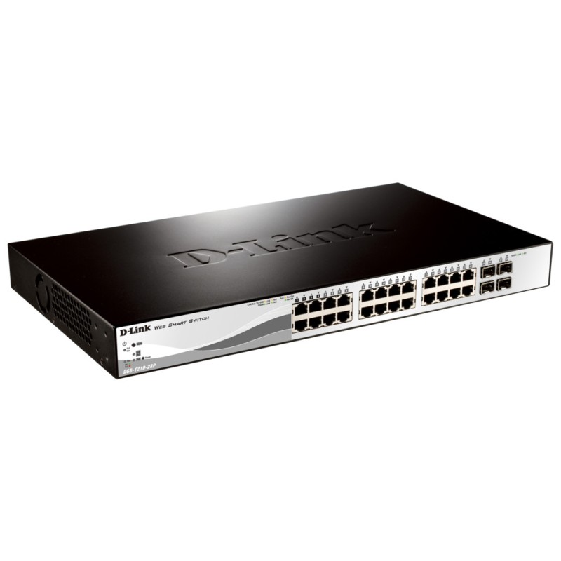 STIKALO 24-PORT D-link Smart 100/1000 PoE Managed (DGS-1210-28P) D-link STIKALO 24-PORT D-link Smart 100/1000 PoE Managed (DGS-1210-28P)