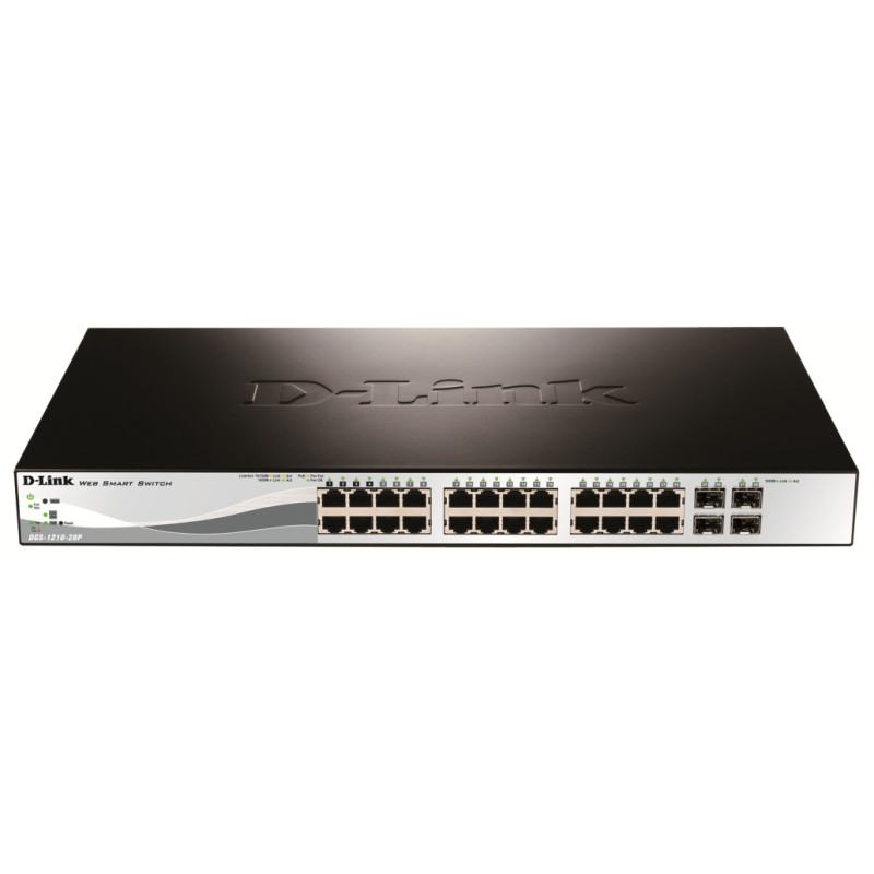 STIKALO 24-PORT D-link Smart 100/1000 PoE Managed (DGS-1210-28P) D-link STIKALO 24-PORT D-link Smart 100/1000 PoE Managed (DGS-1210-28P)