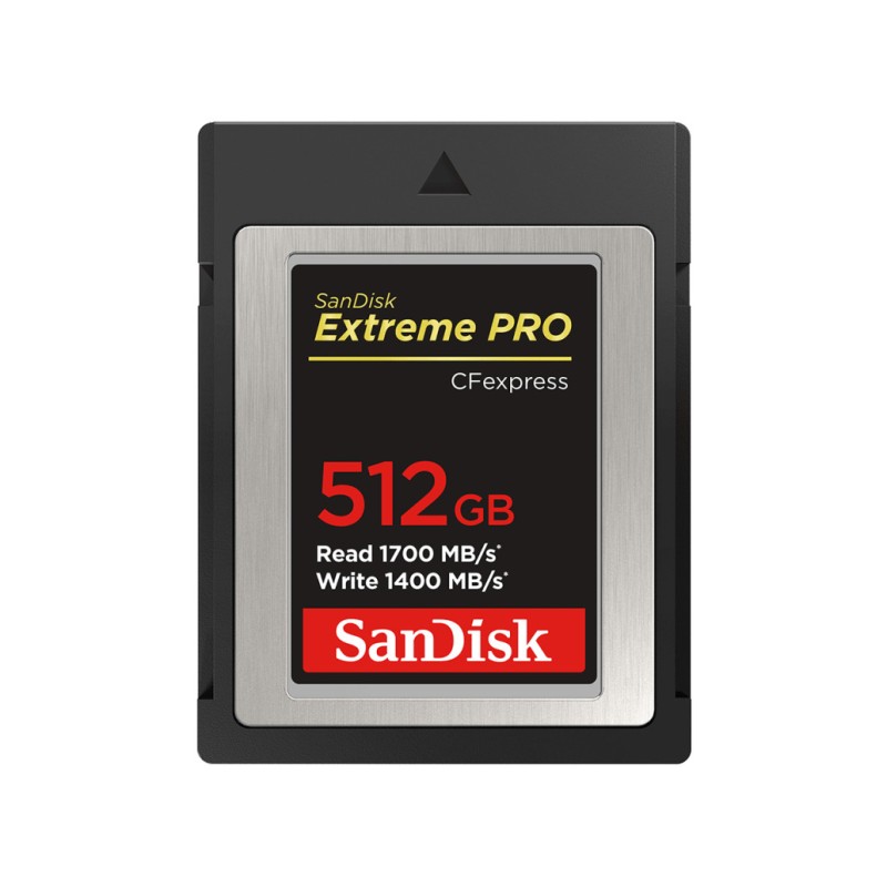 Spominska kartica CFexpress 512GB Sandisk Extreme Pro 1700MB/s/1400MB/s (SDCFE-512G-GN4NN) SANDISK Spominska kartica CFexpress 512GB Sandisk Extreme Pro 1700MB/s/1400MB/s (SDCFE-512G-GN4NN)