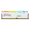 DDR5 32GB 6000MHz CL30 KIT (2x16GB) Kingston RGB Fury Beast 1,4V bela (KF560C30BWEAK2-32) KINGSTON DDR5 32GB 6000MHz CL30 KIT (2x16GB) Kingston RGB Fury Beast 1,4V bela (KF560C30BWEAK2-32)