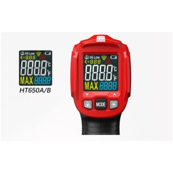 Digitalni termometer Habotest HT650B, brezkontaktni laserski, merilno območje -30 do 550°C Digitalni termometer Habotest HT650B, brezkontaktni laserski, merilno območje -30 do 550°C