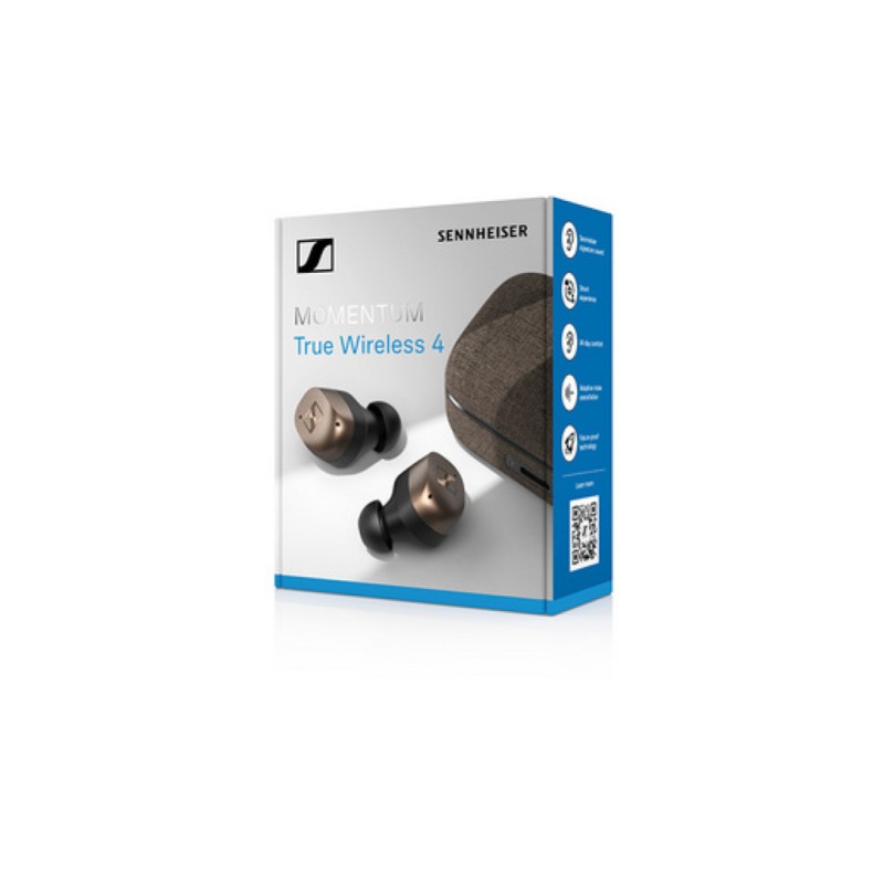 Slušalke brezžične Sennheiser ušesne BT Momentum True Wireless 4 črne-baker ANC (700367) Sennheiser Slušalke brezžične Sennheiser ušesne BT Momentum True Wireless 4 črne-baker ANC (700367)