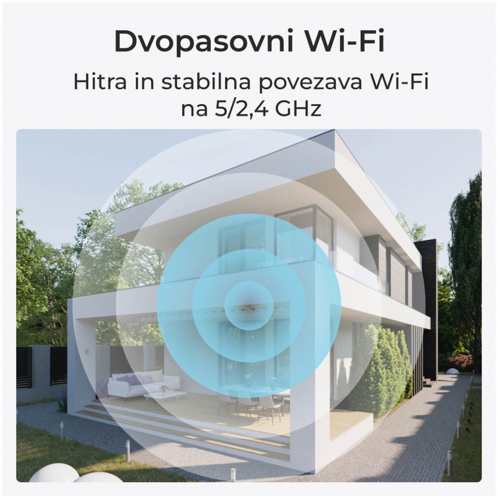 Zunanja nadzorna kamera Reolink 2560x1440 WiFi mikrofon in zvočnik (Lumus Series E430) Reolink Zunanja nadzorna kamera Reolink 2560x1440 WiFi mikrofon in zvočnik (Lumus Series E430)