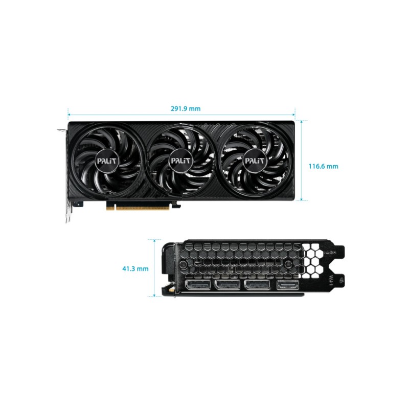 Grafična kartica nVidia RTX5060Ti Palit Infinity 3 - 16GB GDDR7 (NE7506T019T1-GB2061S) Palit Grafična kartica nVidia RTX5060Ti Palit Infinity 3 - 16GB GDDR7 (NE7506T019T1-GB2061S)