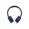 Slušalke žične JBL naglavne 1x3,5mm Tune 500 modre z mikrofonom (JBLT500BLU)