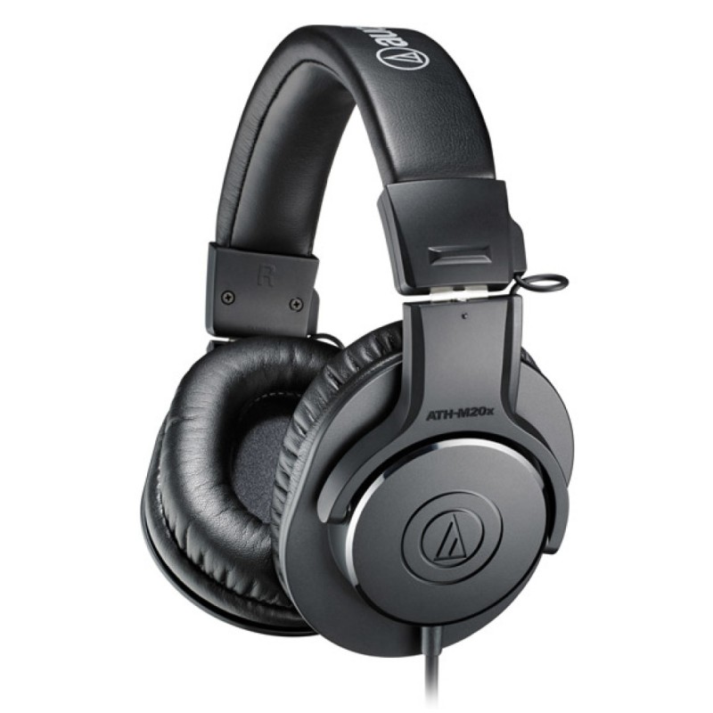 Slušalke žične naglavne 1x 3,5mm stereo Audio-Technica ATH-M20X Audio-Technica Slušalke žične naglavne 1x 3,5mm stereo Audio-Technica ATH-M20X
