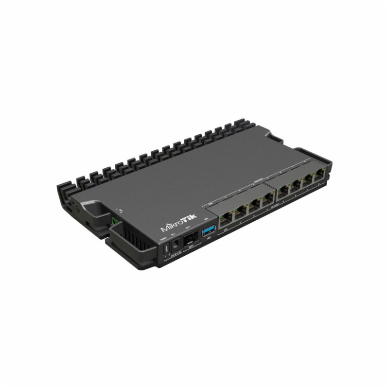Usmerjevalnik Mikrotik 10/100/1000 RJ45 PoE 1xLAN2,5G 1xSFP+ 7xLAN (RB5009UPr+S+IN) MIKROTIK Usmerjevalnik Mikrotik 10/100/1000 RJ45 PoE 1xLAN2,5G 1xSFP+ 7xLAN (RB5009UPr+S+IN)