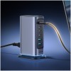 Hišni polnilec 100-240V => 2x USB-A (ž) 4x USB-C 65W GaN Joyroom JR-TCM02 Dark Gray Joyroom Hišni polnilec 100-240V => 2x USB-A (ž) 4x USB-C 65W GaN Joyroom JR-TCM02 Dark Gray