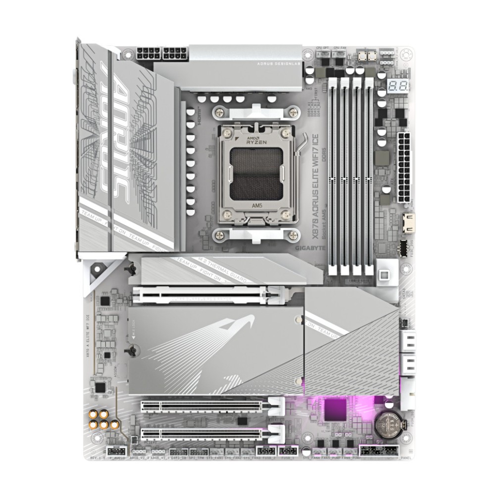 Osnovna plošča AM5 GigaByte X870 Aorus Elite Wifi7 ICE ATX 1xHDMI 2.0 GIGABYTE Osnovna plošča AM5 GigaByte X870 Aorus Elite Wifi7 ICE ATX 1xHDMI 2.0
