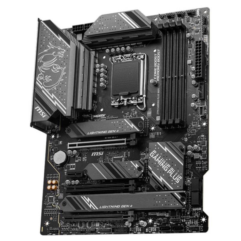 Osnovna plošča 1700 MSI Z790 GAMING PLUS WIFI ATX HDMI 1xDisplayPort MSI Osnovna plošča 1700 MSI Z790 GAMING PLUS WIFI ATX HDMI 1xDisplayPort