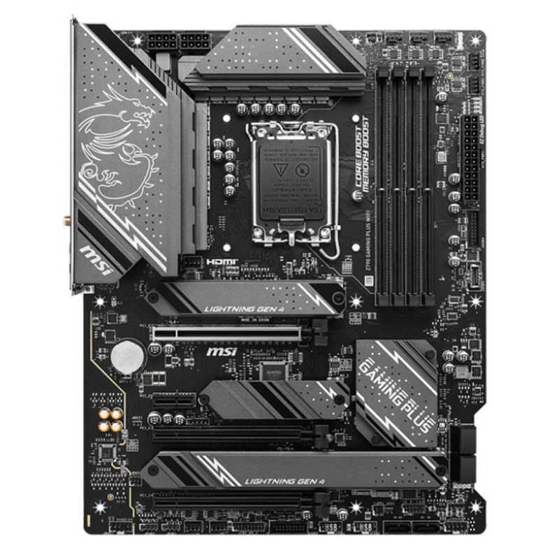 Osnovna plošča 1700 MSI Z790 GAMING PLUS WIFI ATX HDMI 1xDisplayPort MSI Osnovna plošča 1700 MSI Z790 GAMING PLUS WIFI ATX HDMI 1xDisplayPort
