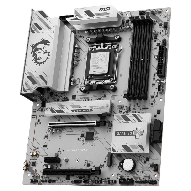 Osnovna plošča AM5 MSI B850 GAMING PLUS WIFI6E ATX HDMI DisplayPort MSI Osnovna plošča AM5 MSI B850 GAMING PLUS WIFI6E ATX HDMI DisplayPort