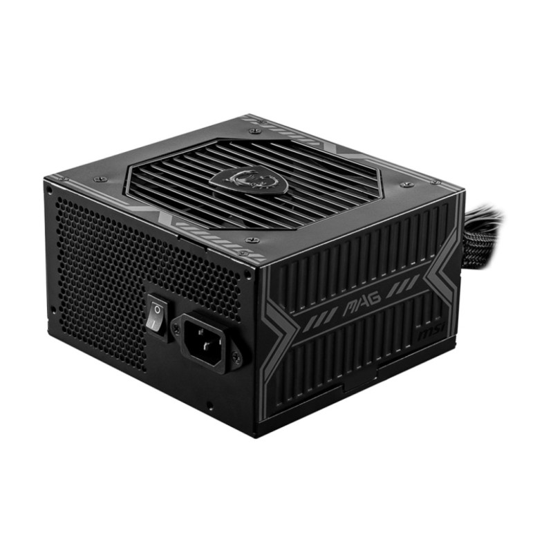 Napajalnik - 750W MSI MAG A750BN 80Plus Bronze 80% ATX 3.1 (Gen5) Non modular 120mm črna (306-7ZP2C11-CE0) MSI Napajalnik - 750W MSI MAG A750BN 80Plus Bronze 80% ATX 3.1 (Gen5) Non modular 120mm črna (306-7ZP2C11-CE0)