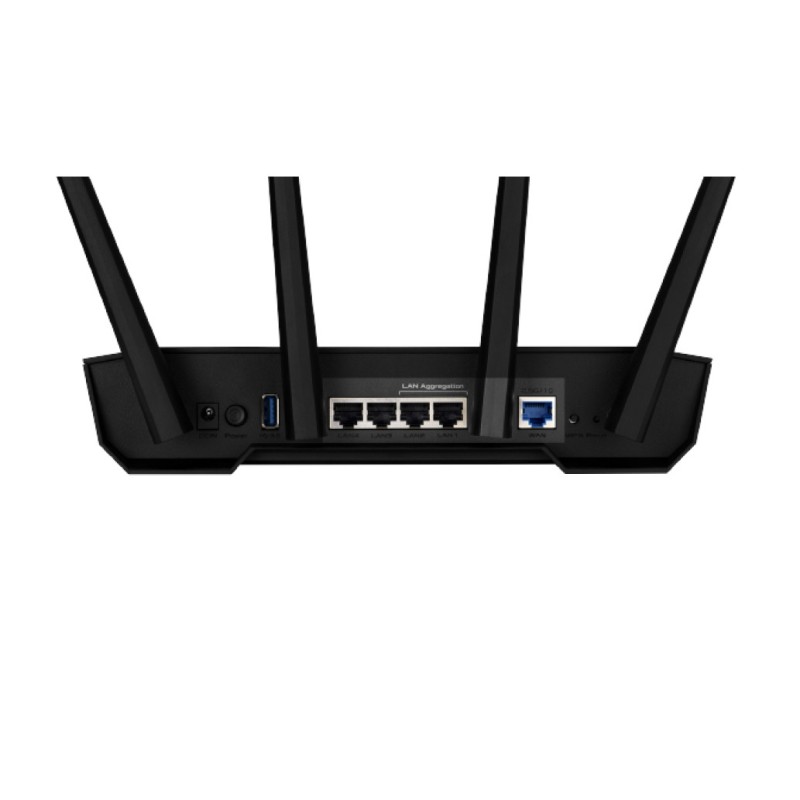 Usmerjevalnik brezžični Asus TUF Gaming AX3000 V2 WiFi6 802.11ax AX3000 2402Mbit/s 3G/4G USB dongle MU-MIMO OFDMA 4xLAN 4x antena (90IG0790-MO3B00) ASUS Usmerjevalnik brezžični Asus TUF Gaming AX3000 V2 WiFi6 802.11ax AX3000 2402Mbit/s 3G/4G USB dongle MU-MIMO OFDMA 4xLAN 4x antena (90IG0790-MO3B00)