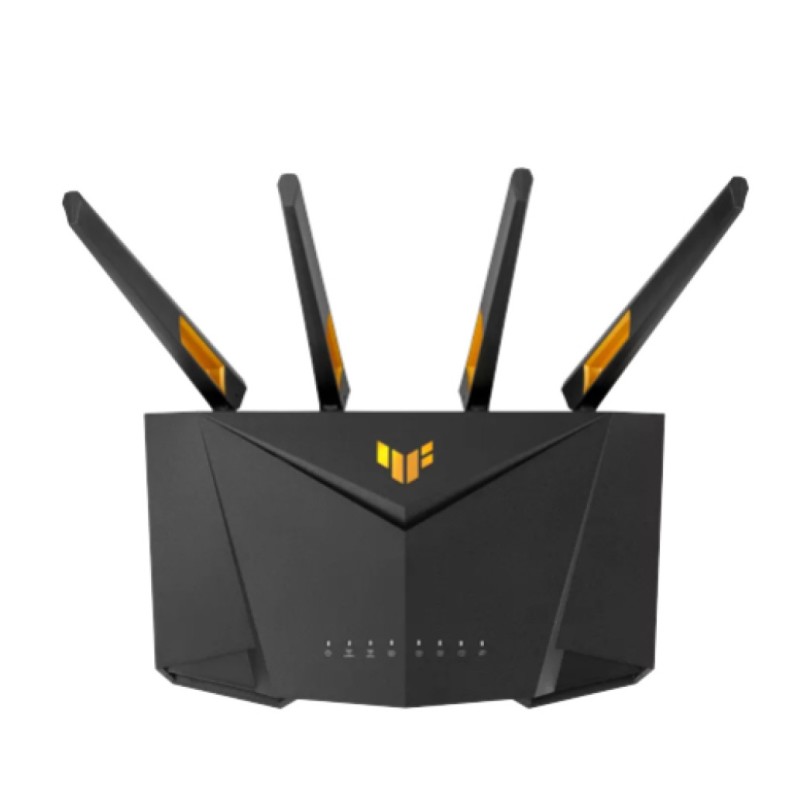 Usmerjevalnik brezžični Asus TUF Gaming AX3000 V2 WiFi6 802.11ax AX3000 2402Mbit/s 3G/4G USB dongle MU-MIMO OFDMA 4xLAN 4x antena (90IG0790-MO3B00) ASUS Usmerjevalnik brezžični Asus TUF Gaming AX3000 V2 WiFi6 802.11ax AX3000 2402Mbit/s 3G/4G USB dongle MU-MIMO OFDMA 4xLAN 4x antena (90IG0790-MO3B00)