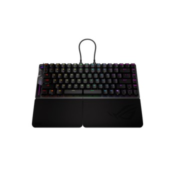 Gaming Tipkovnica Žična USB-C/A Asus ROG Falcata HFX V2 Analog US | črna RGB (90MP043H-BKUA20)