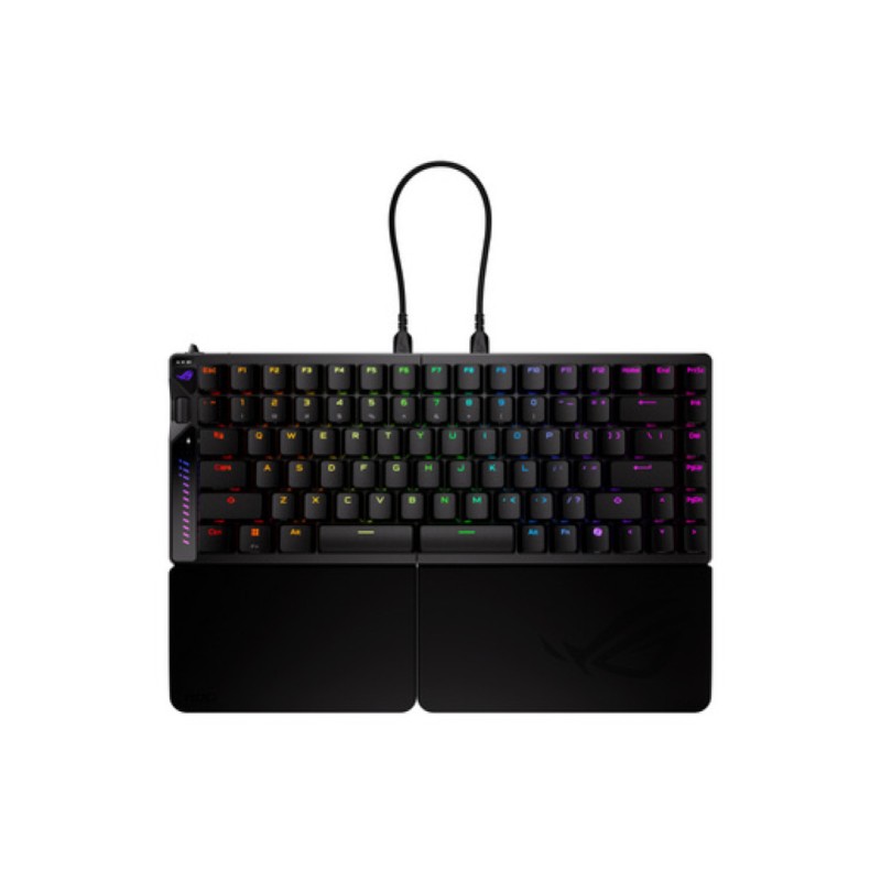 Gaming Tipkovnica Žična USB-C/A Asus ROG Falcata HFX V2 Analog US | črna RGB (90MP043H-BKUA20)