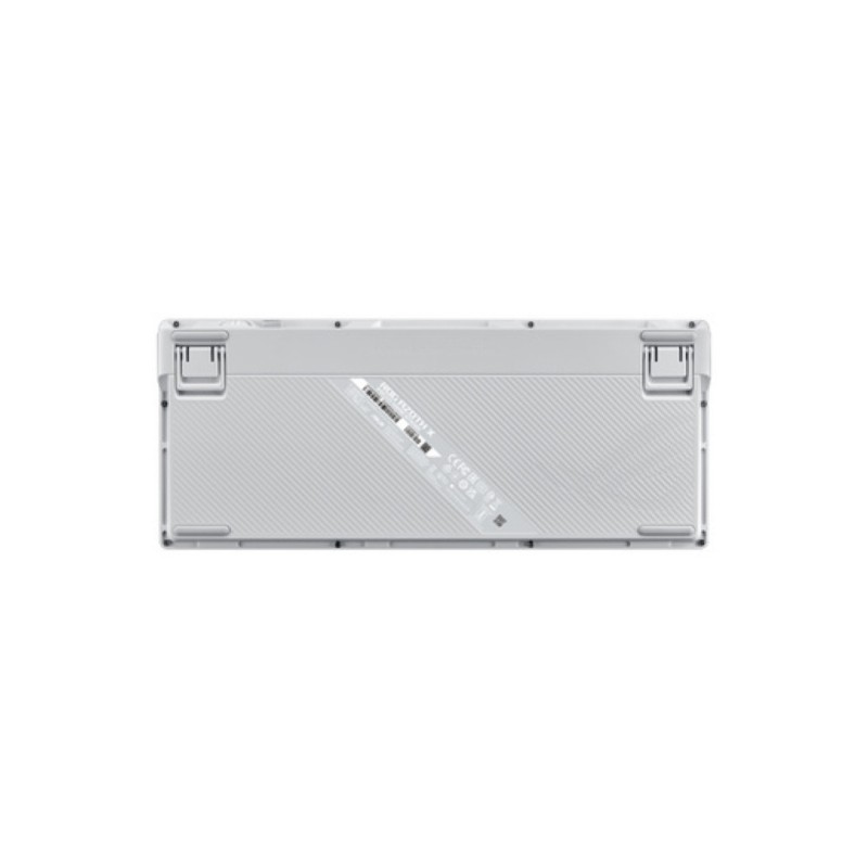 Gaming Tipkovnica brezžična Bluetooth USB-C/A Asus ROG Azoth X NX Snow V2 OLED US | črno-bela RGB (90MP044F-BKUA30) ASUS Gaming Tipkovnica brezžična Bluetooth USB-C/A Asus ROG Azoth X NX Snow V2 OLED US | črno-bela RGB (90MP044F-BKUA30)