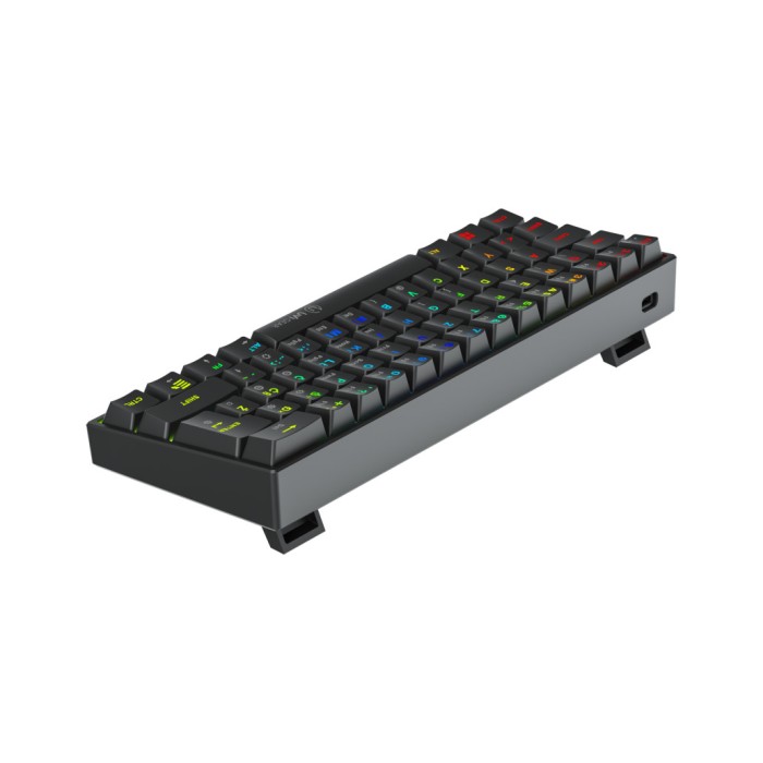 Gaming Tipkovnica Žična USB-A UVI PRIDE Nano 60% SLO | SLO gravura črna RGB (UVIPRIDENANO) Gaming Tipkovnica Žična USB-A UVI PRIDE Nano 60% SLO | SLO gravura črna RGB (UVIPRIDENANO)