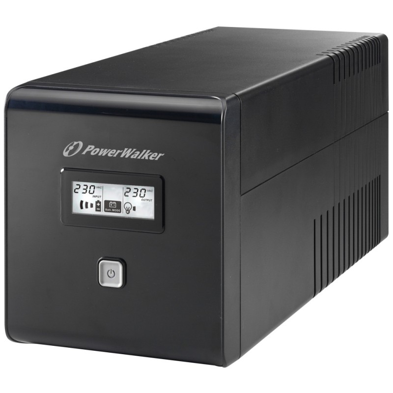UPS PowerWalker VI 1000 LCD Line-Interactive 1000VA/600W 2x220V (10120018) PowerWalker UPS PowerWalker VI 1000 LCD Line-Interactive 1000VA/600W 2x220V (10120018)