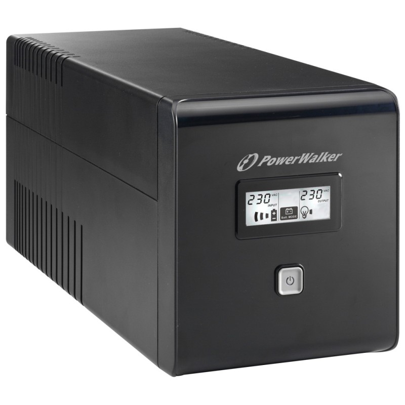 UPS PowerWalker VI 1000 LCD Line-Interactive 1000VA/600W 2x220V (10120018) PowerWalker UPS PowerWalker VI 1000 LCD Line-Interactive 1000VA/600W 2x220V (10120018)