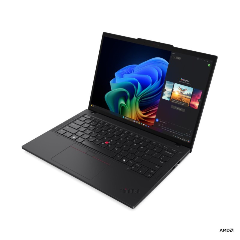 Prenosnik Lenovo 35,5 cm (14,0) ThinkPad T14 G6 1920x1200 IPS 400nit Ryzen AI 7 PRO 350/32GB/SSD1TB/BL/AI Chip: 50 TOPs/PC-Carbon/AMD Radeon 860M/Win11Pro (21QJ005BSC) Lenovo Prenosnik Lenovo 35,5 cm (14,0) ThinkPad T14 G6 1920x1200 IPS 400nit Ryzen AI 7 PRO 350/32GB/SSD1TB/BL/AI Chip: 50 TOPs/PC-Carbon/AMD Radeon 860M/Win11Pro (21QJ005BSC)