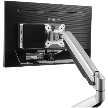 Nosilec za miniPC in multimedijske predvajalnike VESA 75x75 in 100x100mm (IB-MSA103-VM)