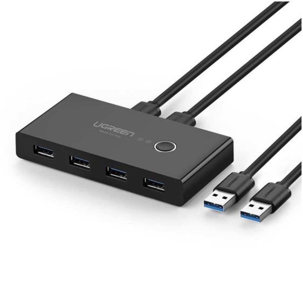 Stikalo KVM Ugreen 2xPC 4xUSB 3.0 (30768) UGREEN Stikalo KVM Ugreen 2xPC 4xUSB 3.0 (30768)