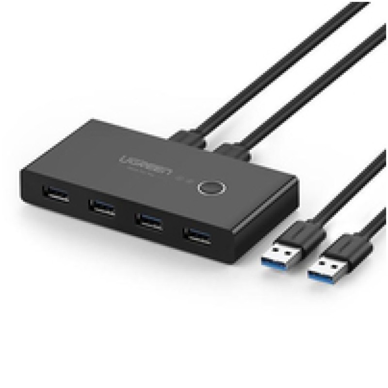 Stikalo KVM Ugreen 2xPC 4xUSB 3.0 (30768) UGREEN Stikalo KVM Ugreen 2xPC 4xUSB 3.0 (30768)
