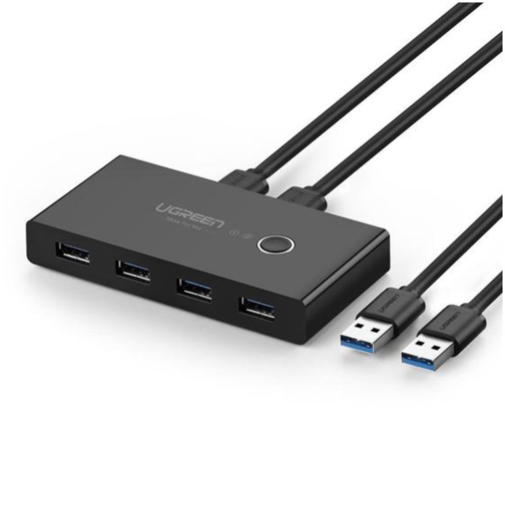 Stikalo KVM Ugreen 2xPC 4xUSB 3.0 (30768) UGREEN Stikalo KVM Ugreen 2xPC 4xUSB 3.0 (30768)