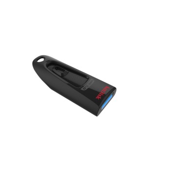 Spominski ključek 32GB USB 3.1 Sandisk Ultra 100MB/s - plastičen/drsni/črn (SDCZ48-032G-U46)