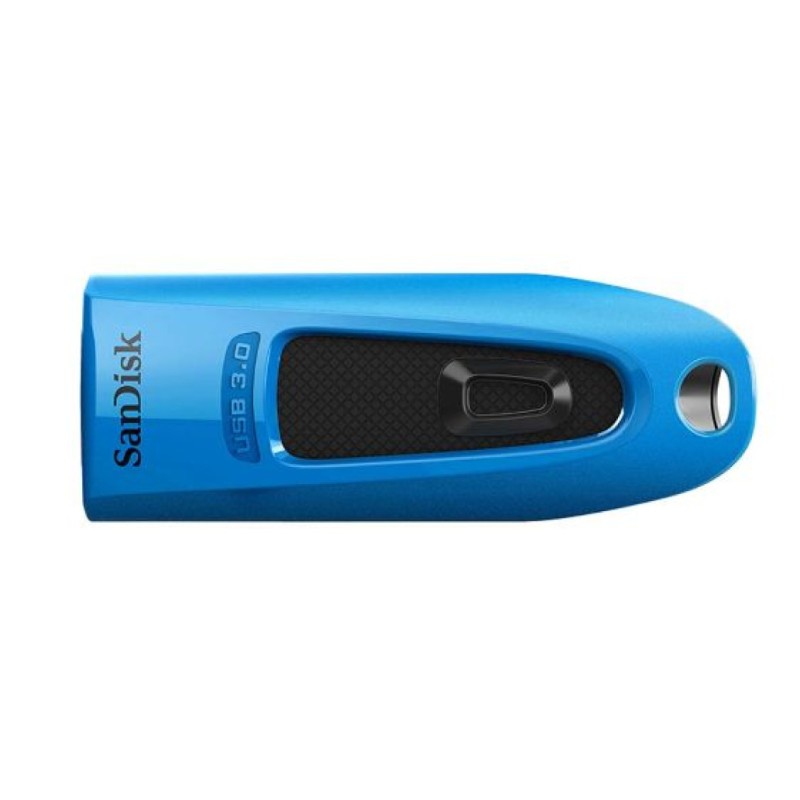 Spominski ključek 32GB USB 3.0 Sandisk Ultra 100MB/s plastičen drsni moder (SDCZ48-032G-U46B) SANDISK Spominski ključek 32GB USB 3.0 Sandisk Ultra 100MB/s plastičen drsni moder (SDCZ48-032G-U46B)
