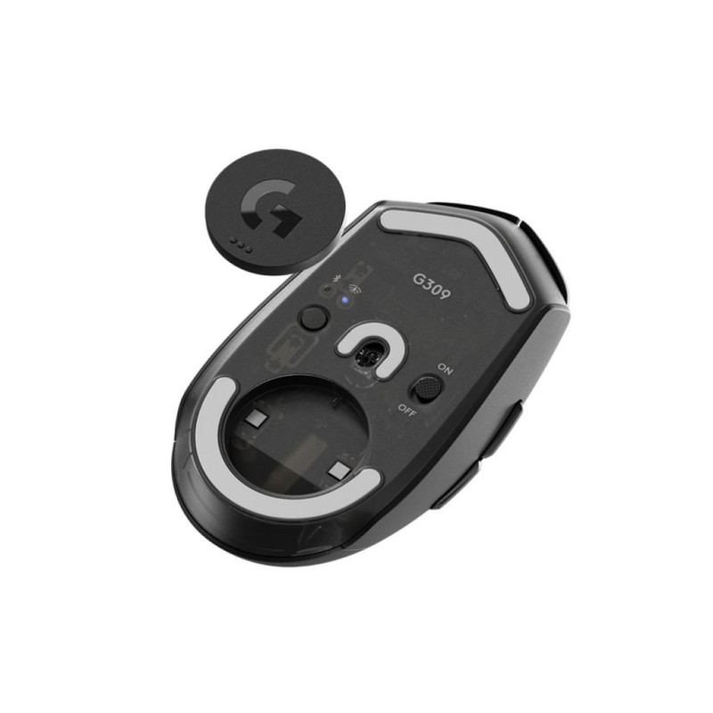 Miš Logitech brezžična G309 LIGHTSPEED LightSpeed optična gaming 25000DPI črna (910-007199)