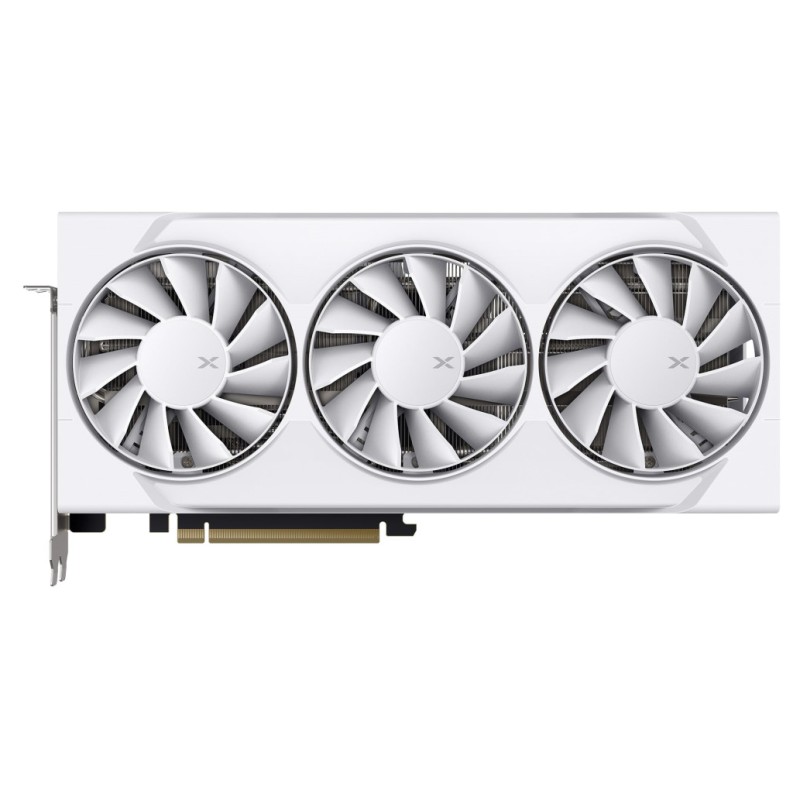 Grafična kartica AMD RX9060 XT XFX Swift OC Edition Bela - 16GB GDDR6  | 1xHDMI 2.1 2xDisplayport 2.1 (RX-96TS316W7) XFX Grafična kartica AMD RX9060 XT XFX Swift OC Edition Bela - 16GB GDDR6  | 1xHDMI 2.1 2xDisplayport 2.1 (RX-96TS316W7)
