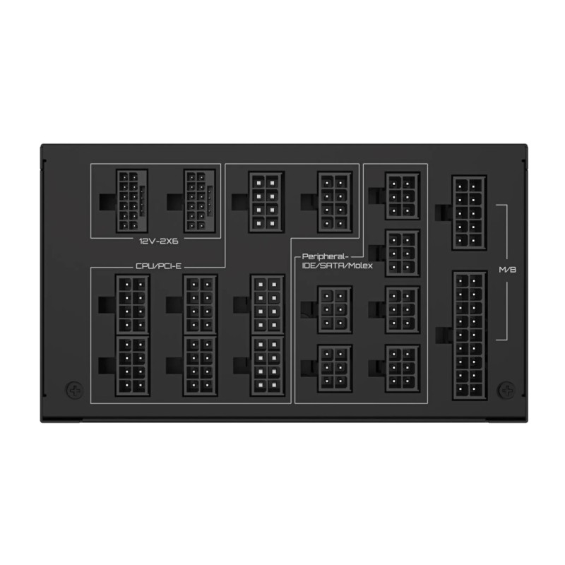 Napajalnik - 1600W GigaByte UD1600PM 80Plus Platinum 90% ATX 3.1 Modular 140mm črna (GP-UD1600PM PG5) GIGABYTE Napajalnik - 1600W GigaByte UD1600PM 80Plus Platinum 90% ATX 3.1 Modular 140mm črna (GP-UD1600PM PG5)