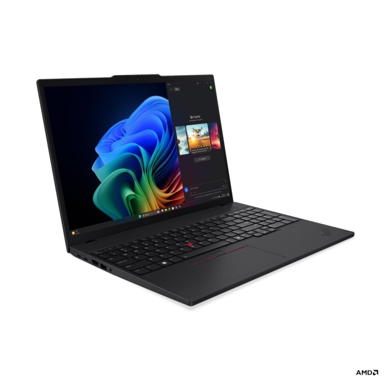 Prenosnik Lenovo 40,64 cm (16,0) ThinkPad T16 G4 1920x1200 IPS 400nit Ryzen AI 7 PRO 350/32GB/SSD1TB/BL/AI Chip: 50 TOPs/PC-Carbon/AMD Radeon 860M/Win11Pro (21QN001DSC)