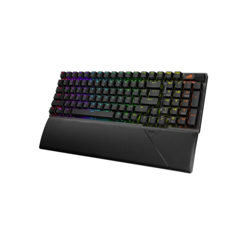 Gaming Tipkovnica brezžična, USB Asus ROG Strix Scope II 96 US | črna RGB (90MP037A-BKUA01) ASUS Gaming Tipkovnica brezžična, USB Asus ROG Strix Scope II 96 US | črna RGB (90MP037A-BKUA01)