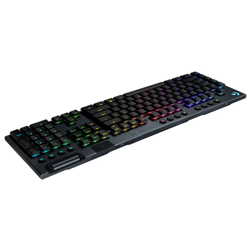 Gaming Tipkovnica brezžična Logitech G915 LIGHTSPEED RGB GL Tactile US | SLO gravura črna RGB (920-008910) LOGITECH Gaming Tipkovnica brezžična Logitech G915 LIGHTSPEED RGB GL Tactile US | SLO gravura črna RGB (920-008910)