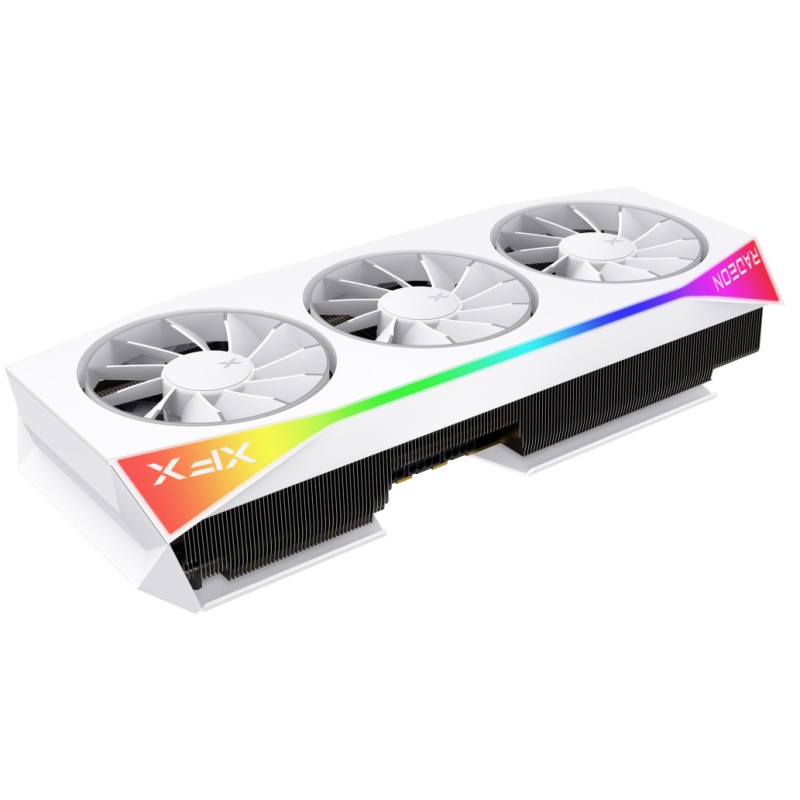 Grafična kartica AMD RX9070 XT XFX Magnetic Air Edition bela - 16GB GDDR6  | 1xHDMI 2.1 3xDisplayport 2.1 (RX-97TMARGW9) XFX Grafična kartica AMD RX9070 XT XFX Magnetic Air Edition bela - 16GB GDDR6  | 1xHDMI 2.1 3xDisplayport 2.1 (RX-97TMARGW9)