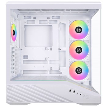 Ohišje Lian-Li Vector V100 MidiATX - bela RGB