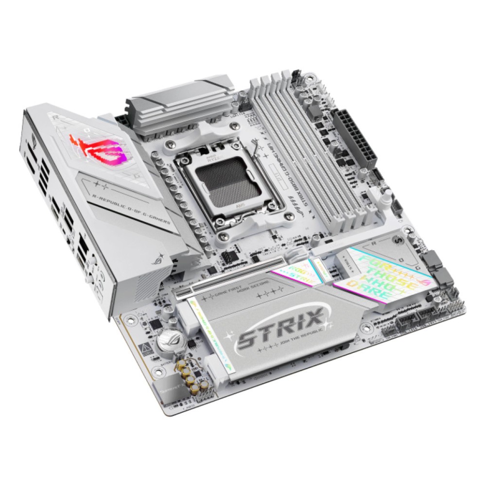 Osnovna plošča AM5 Asus ROG STRIX B850-G GAMING WIFI microATX HDMI DP ASUS Osnovna plošča AM5 Asus ROG STRIX B850-G GAMING WIFI microATX HDMI DP