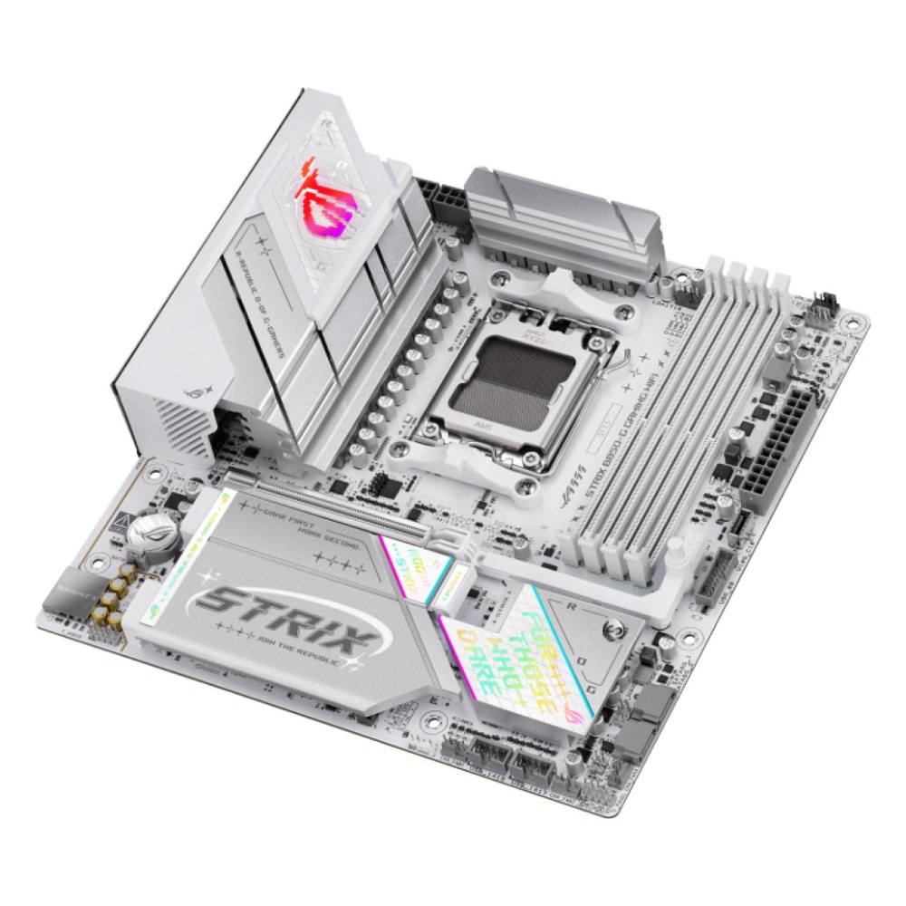 Osnovna plošča AM5 Asus ROG STRIX B850-G GAMING WIFI microATX HDMI DP ASUS Osnovna plošča AM5 Asus ROG STRIX B850-G GAMING WIFI microATX HDMI DP