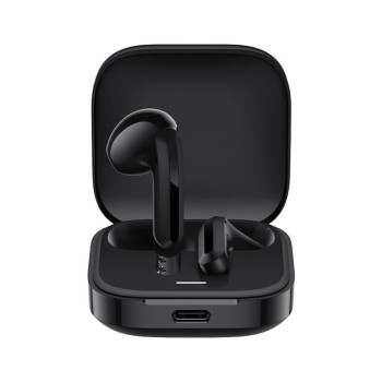 Slušalke brezžične Xiaomi ušesne z mikrofonom BT Redmi Buds 6 Active črna USB-C ohišje (BHR8396GL)